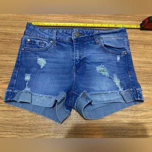 Celebrity pink shorts stretchy material size 1/25